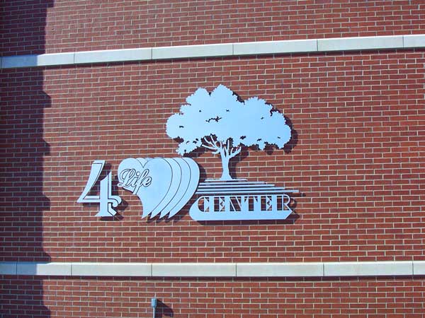 4-Life Center Sign
